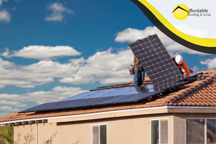 With Affordable Roofing & Solar as your trusted solar contractor, you can enjoy the advantages of clean and renewable energy through expert installations and ongoing support.