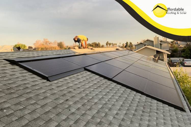 Home in San Jose being fortified against extreme weather by Affordable Roofing & Solar.